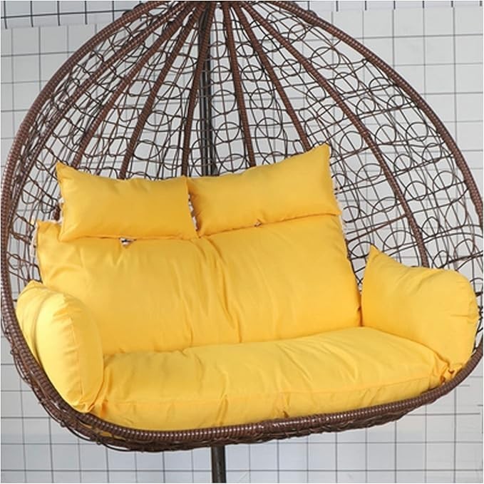 2 Seater Egg Chair Cushion Outdoor Waterproof Thick Swing Seat Pad 150x110cm