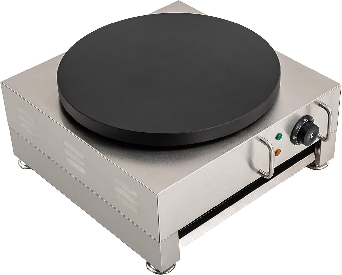 16" Commercial Crepe Maker 1650W Large Non-Stick Electric Pancake Machine