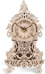 3D Wooden Pendulum Clock Puzzle DIY Kit, Creative DIY Craft Model