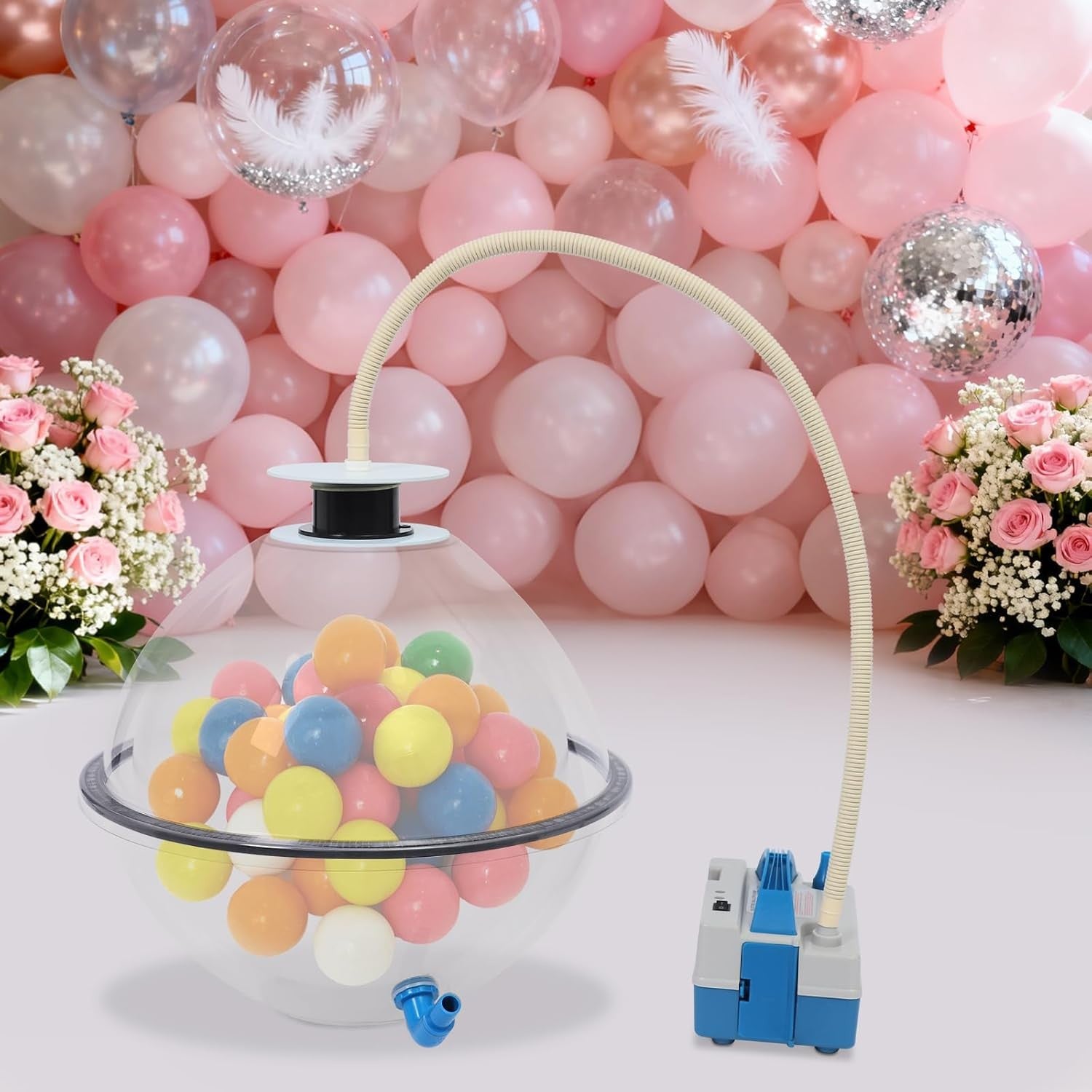 Balloon Stuffing Machine 600W Dual Mode Inflator Suction Party DIY Tool