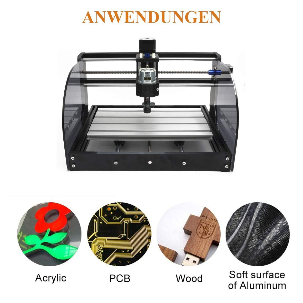 3018 CNC Router Engraving Machine 3 Axis GRBL Wood PCB Milling