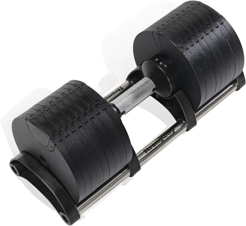 32KG or 40KG Adjustable Dumbbells Pair Quick Dial 16-Level Home Gym Set