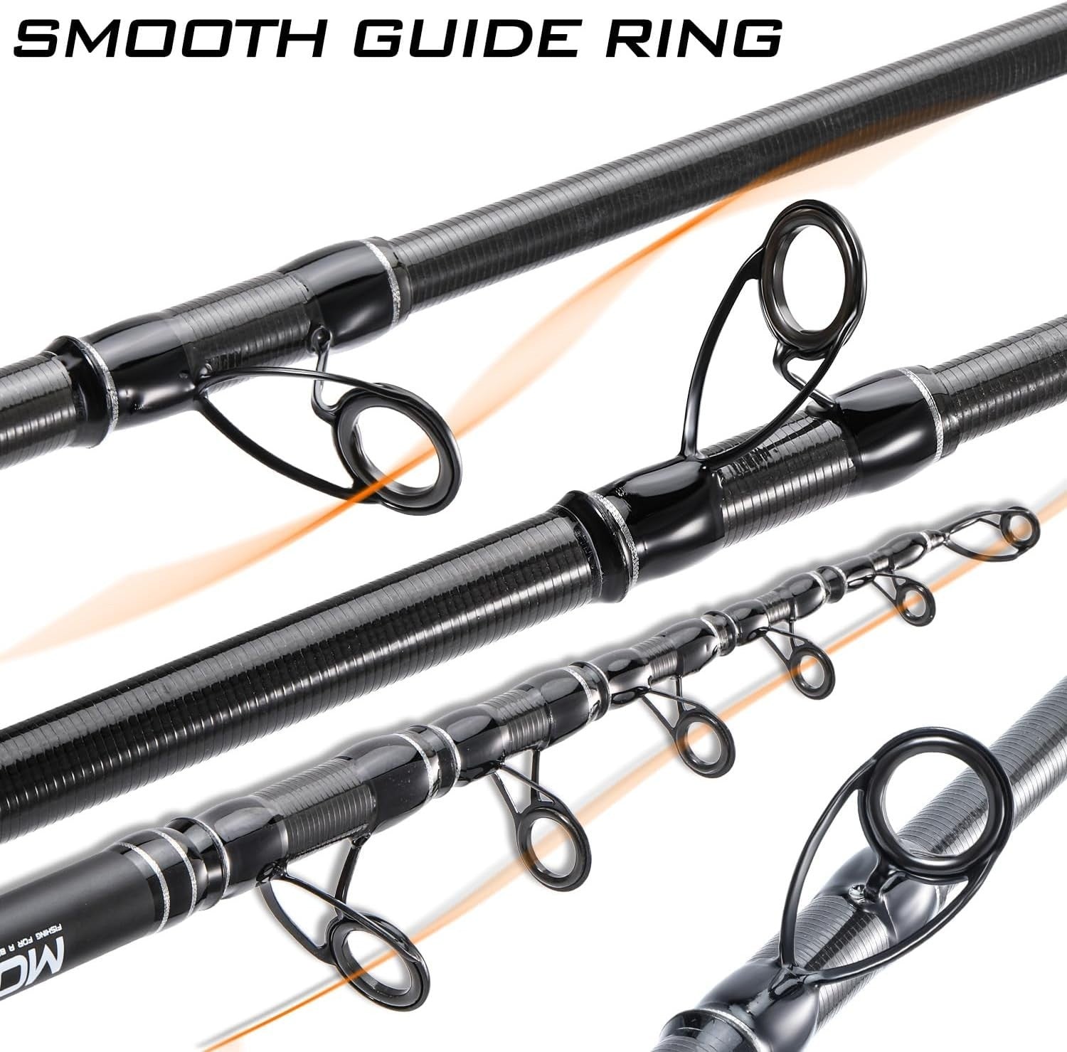 Telescopic Carp Fishing Rod Carbon Fibre 3.6M 3.9M 4.2M 3.0lb