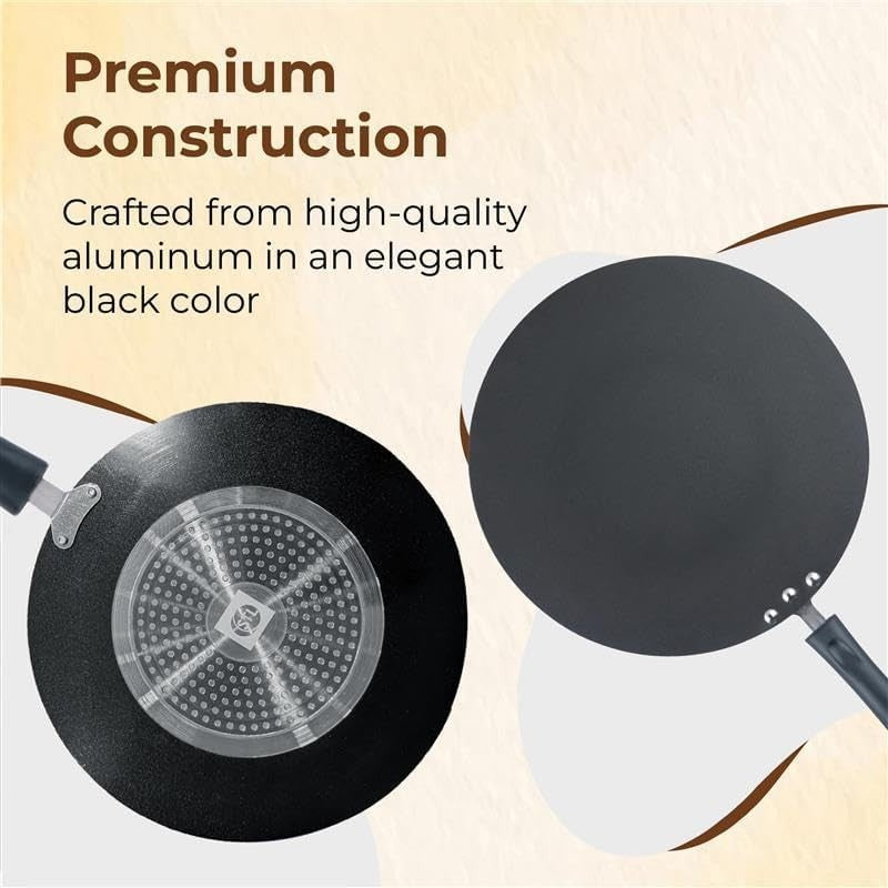 30 cm STL Non-Stick Crepe, Chapatti & Omelette Pan Induction Compatible