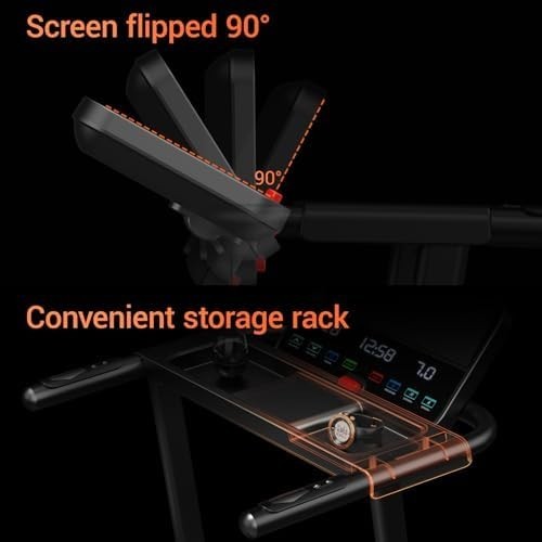 Foldable Home Treadmill 3.0HP 15% Incline 12KM/H Heart Rate Monitor