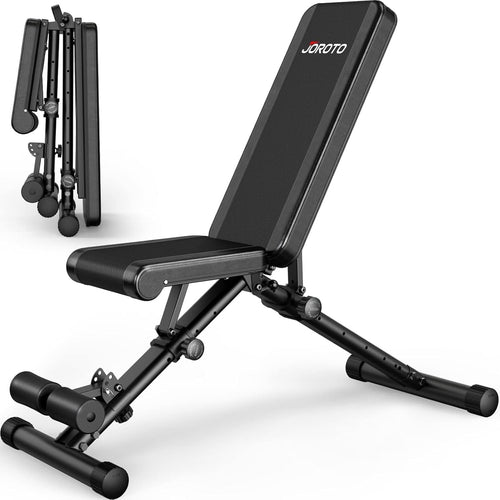 Multi-Angle Folding Workout Bench 700lb Capacity Fast Lock Home Gym