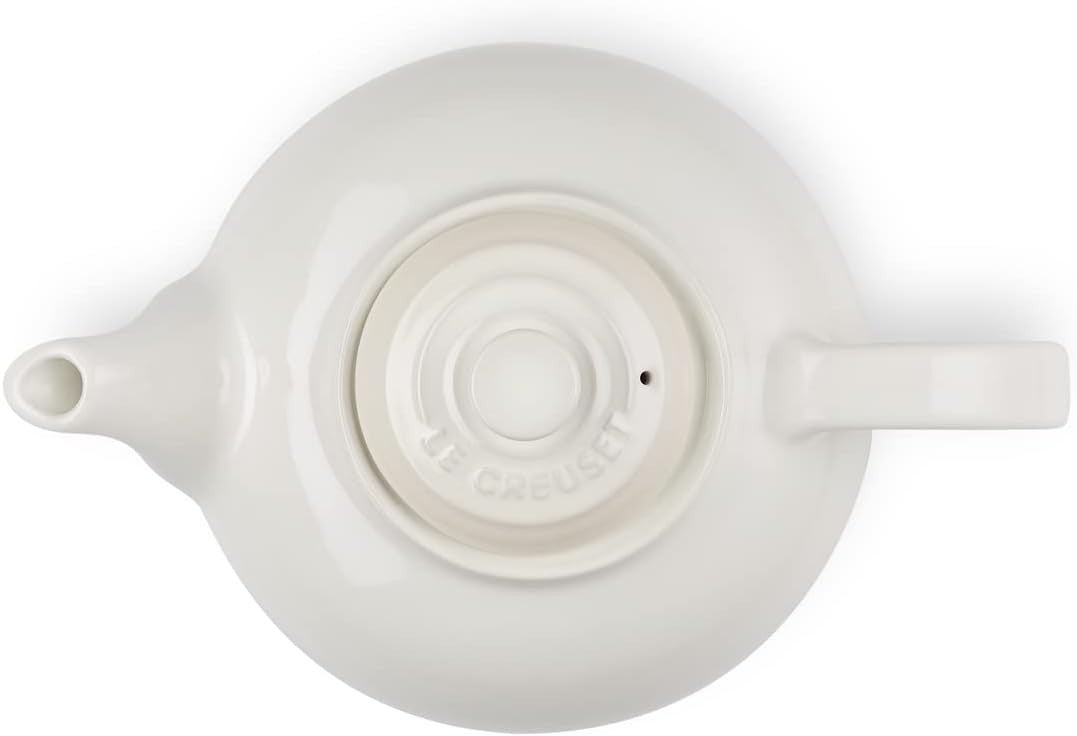 Stoneware Teapot 1.3L Classic Tea Pot Meringue Serves 3-4 Cups
