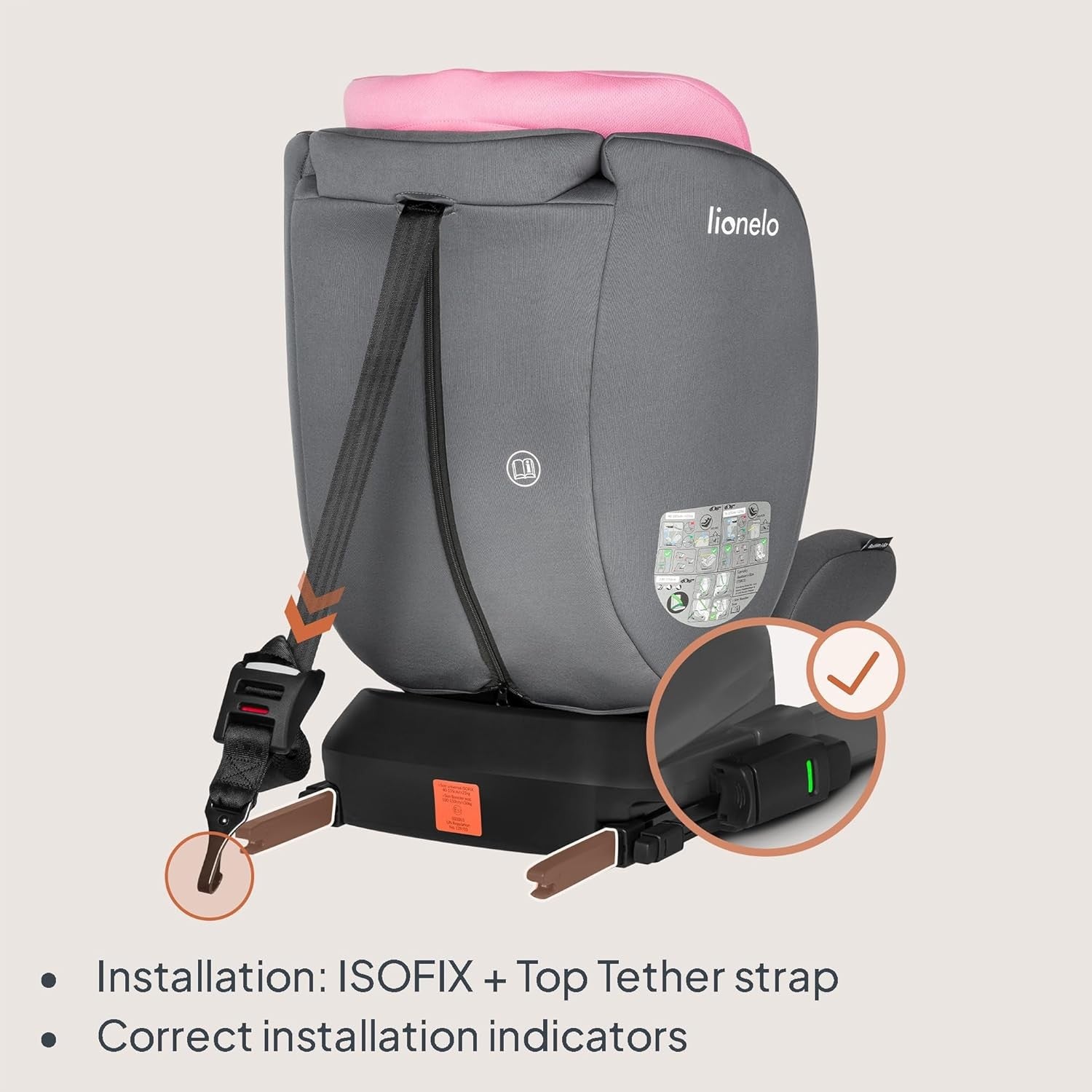 360° Swivel ISOFIX i-Size Baby Car Seat 0–12 Years Rear & Forward Facing