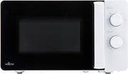 White 20L 800W Compact Microwave Oven 5 Power Levels Defrost