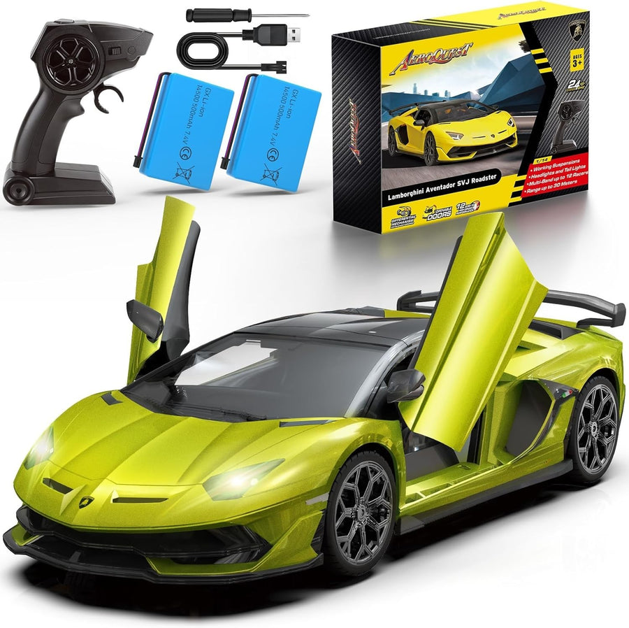 1:14 Lamborghini RC Car 2.4GHz Official Licensed Model Rechargeable Toy Gift