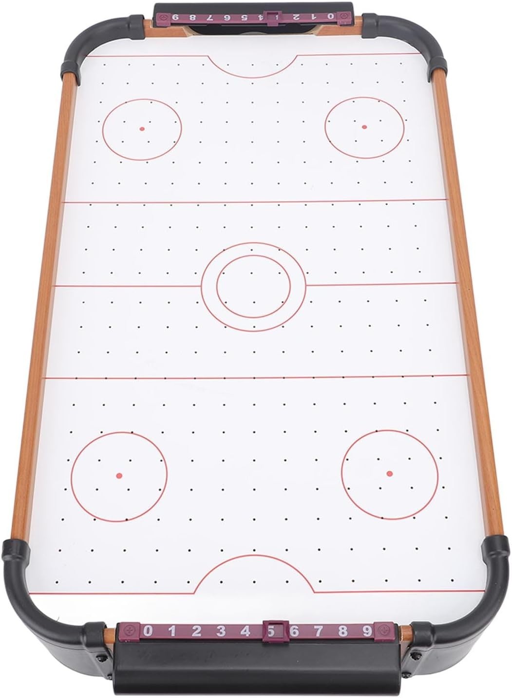 Portable Tabletop Air Hockey Game Electric Fan Compact Family Fun