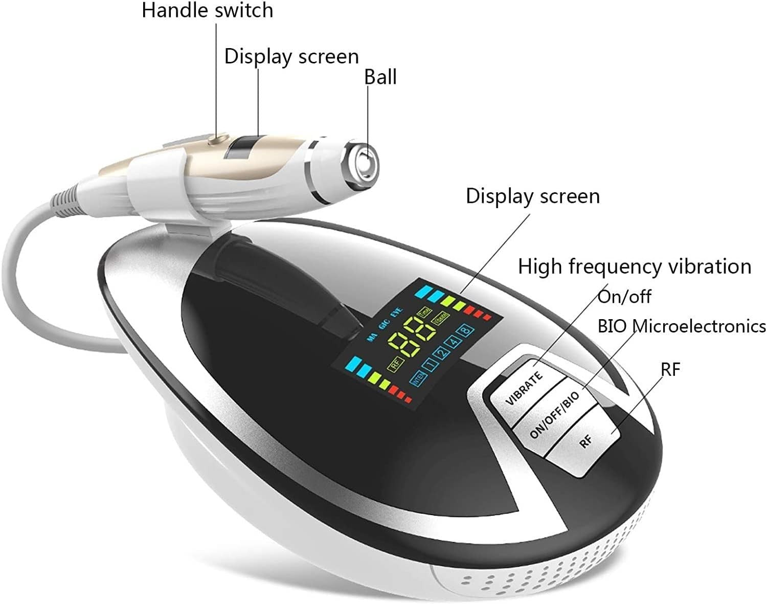 Eye Beauty Massager High Frequency Vibration Anti Wrinkle
