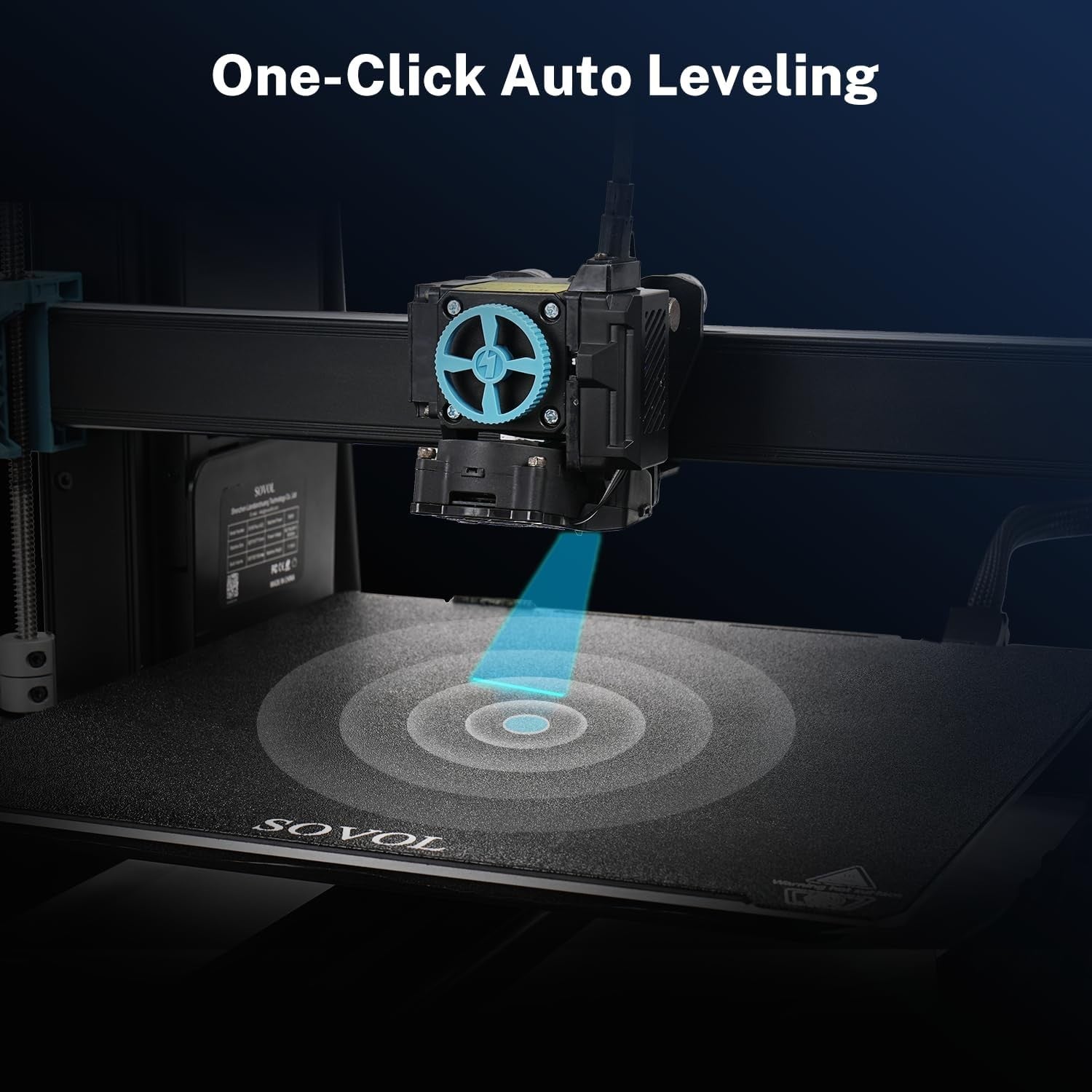 High Speed 3D Printer 500mm/s Auto Level Camera Large Build Direct Drive