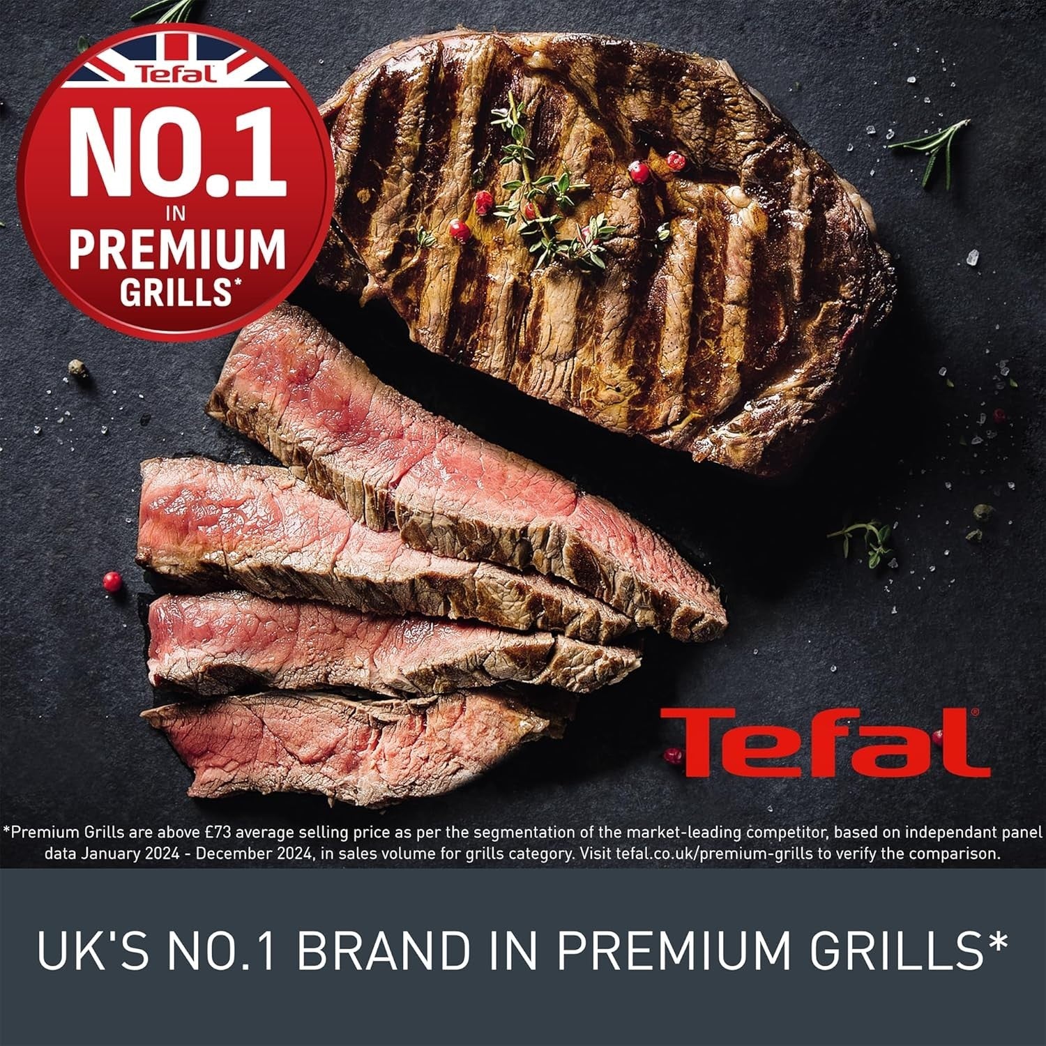 3-in-1 XL Grill 2200W Panini BBQ Oven 800cm² Stainless Steel