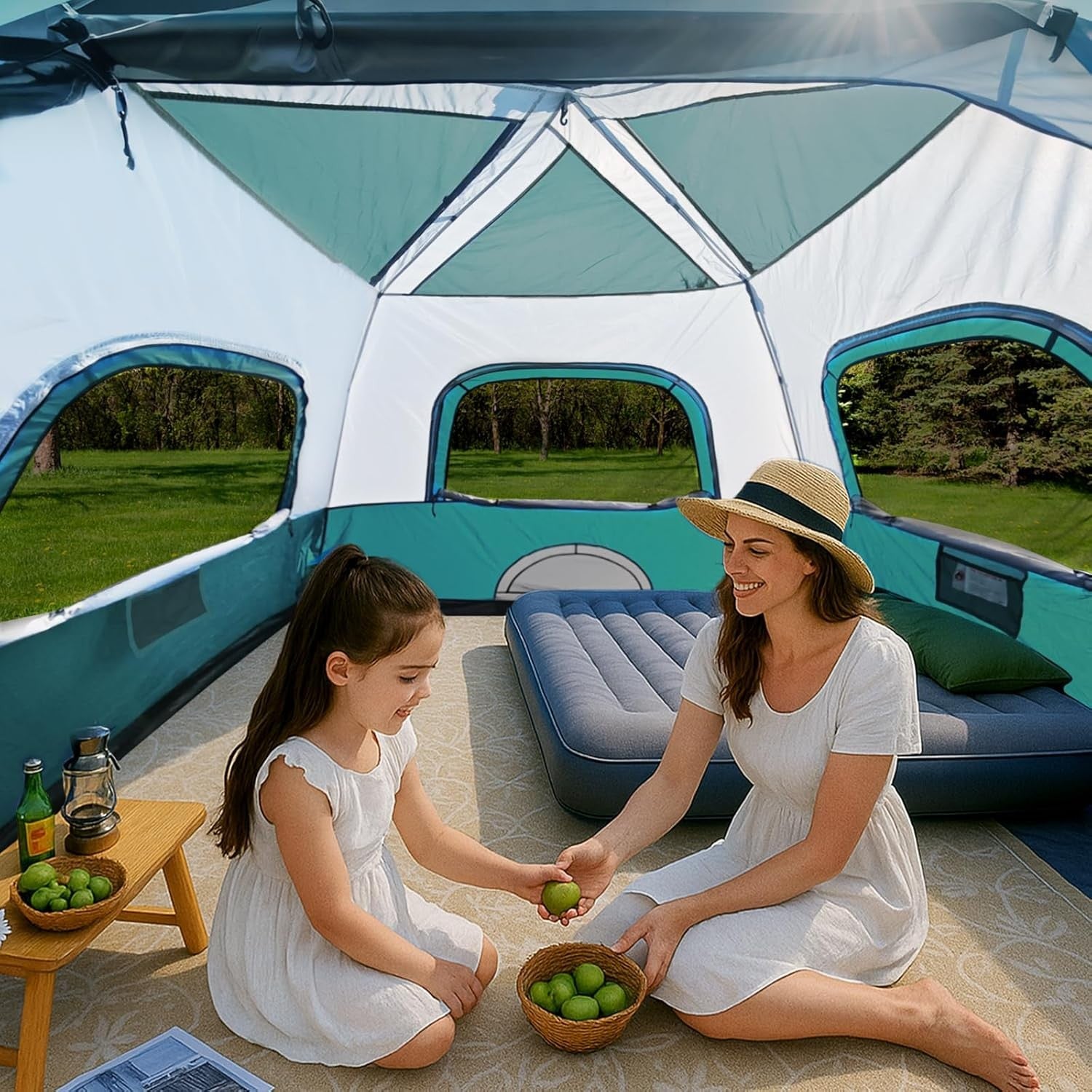 4 Person Instant Pop Up Camping Tent Waterproof Cabin Shelter