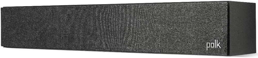 Slim Center Channel Speaker Hi-Res Audio Dolby Atmos Wall Mount