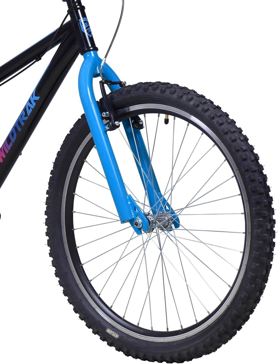 26" Adult Single Speed Mountain Bike - Durable Steel Frame, Flat Pedals, Black