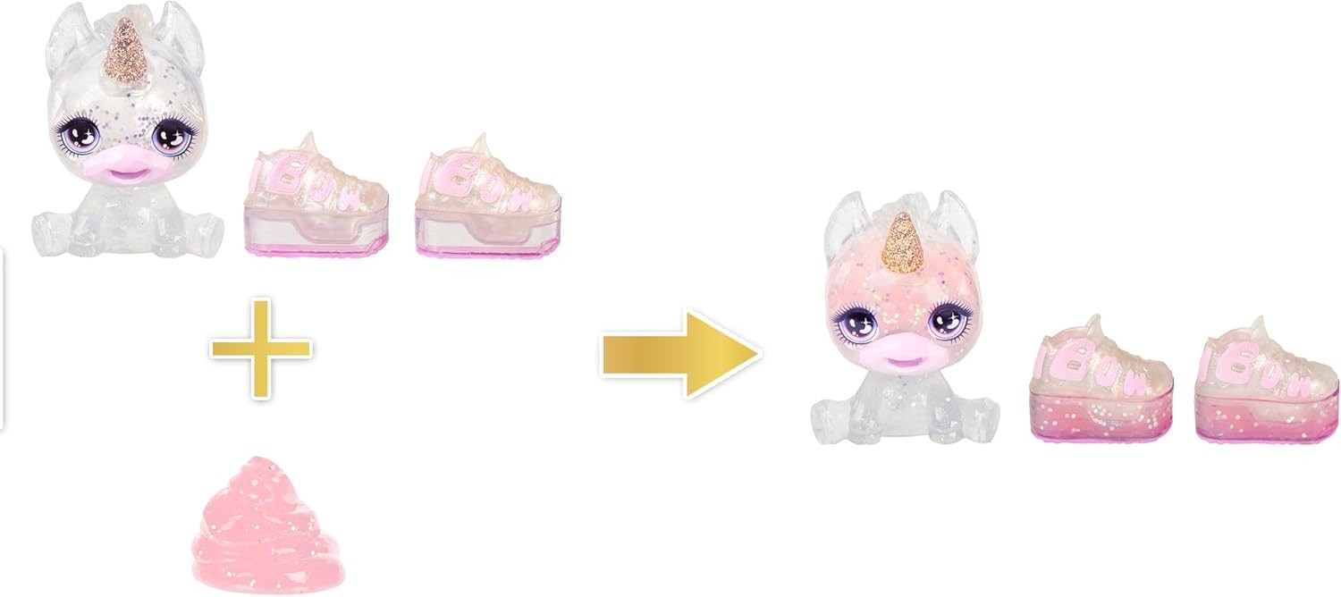 Rainbow Fashion Doll with Sparkle Slime Magical Pet Accessories 28cm