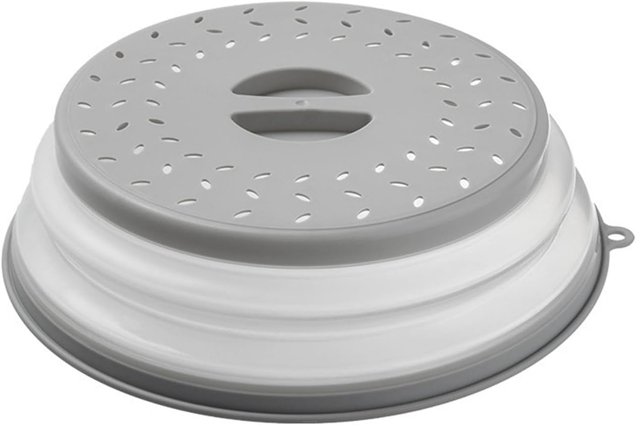 Microwave Splatter Guard Lid Cover Steam Vents Easy-Clean Food Protector