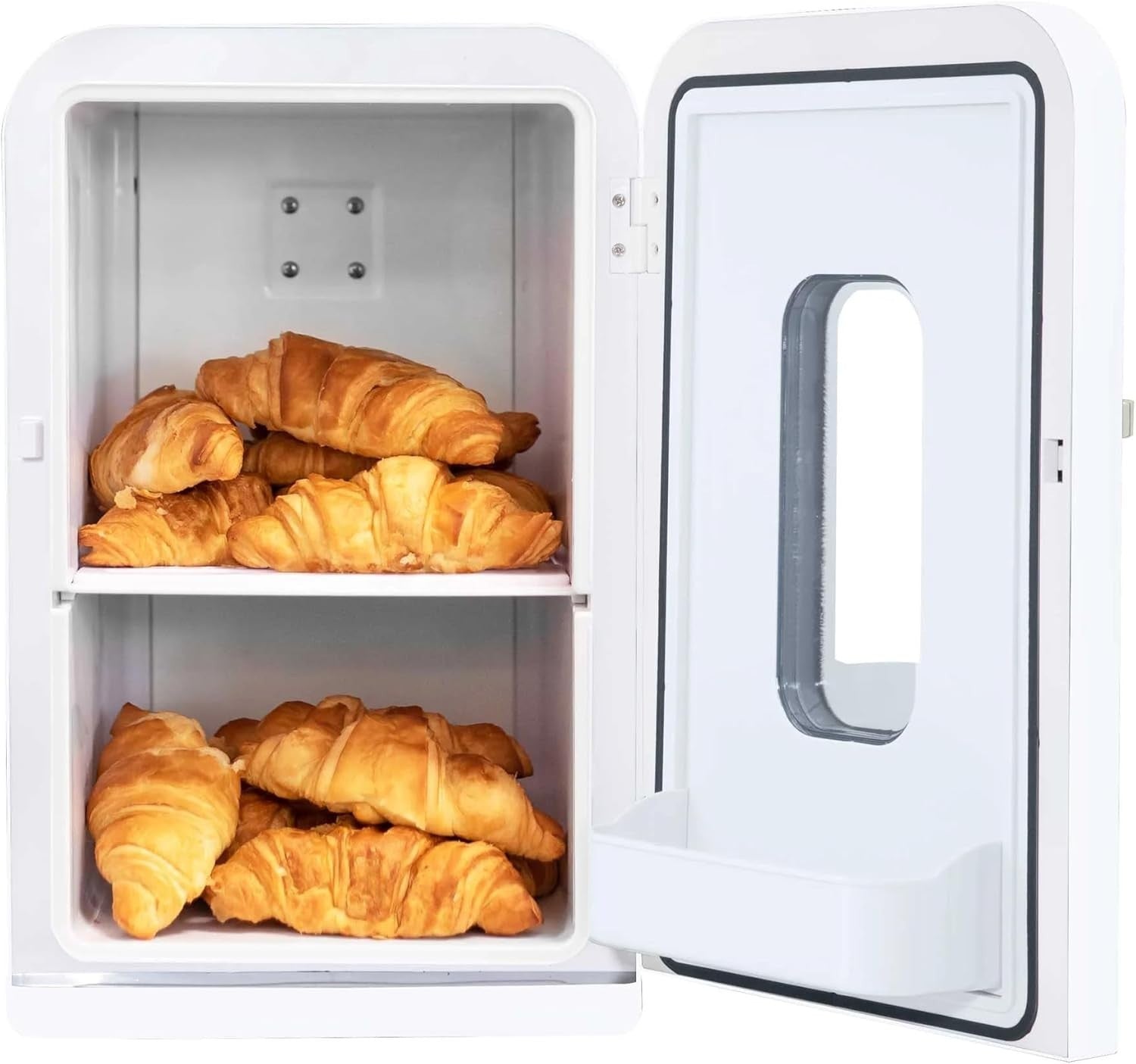 15L Mini Fridge Portable White Cooler Warmer AC/DC Use