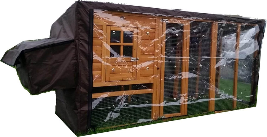 Chicken Coop Rain Cover Waterproof Thermal Sun Protection