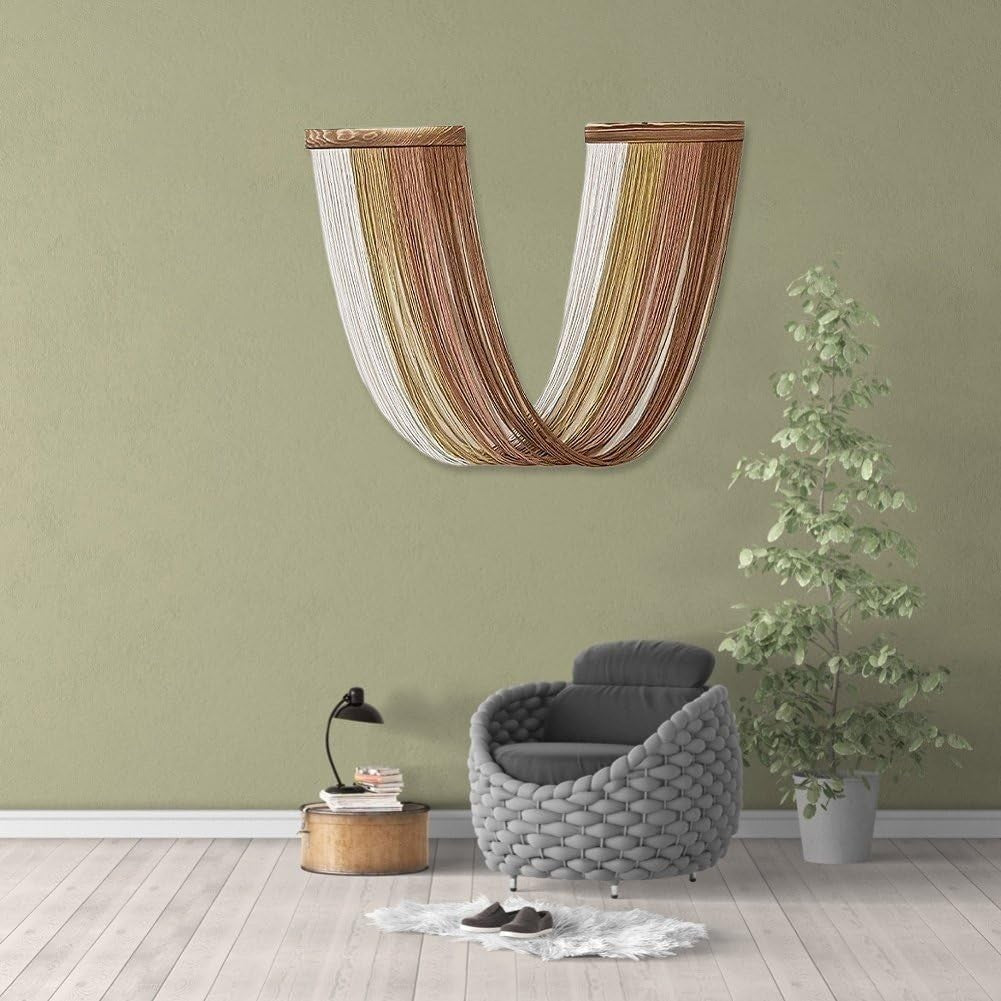 Large Boho Macrame Wall Hanging Tassel Tapestry Decor