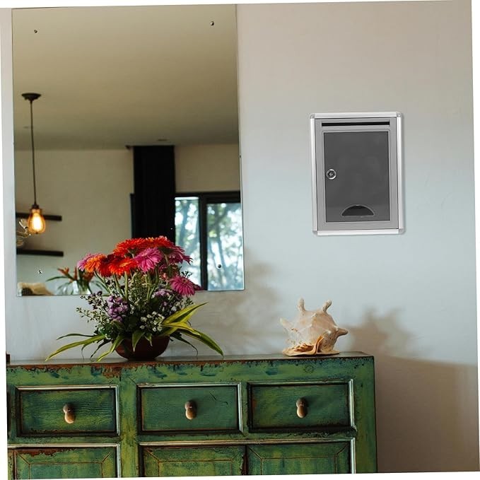 Secure Wall Mounted Mailbox – Weatherproof, Large Capacity, Modern Design