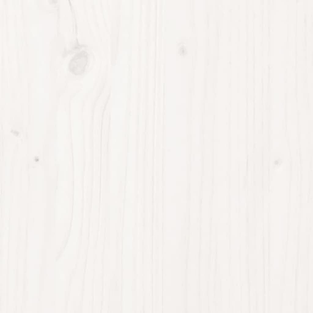 White Radiator Cover 210x21x85cm Solid Pine Wood | Slatted Heating Cabinet