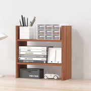 3-Tier Wood Desk Organizer Shelf File Rack Storage for A4 Paper