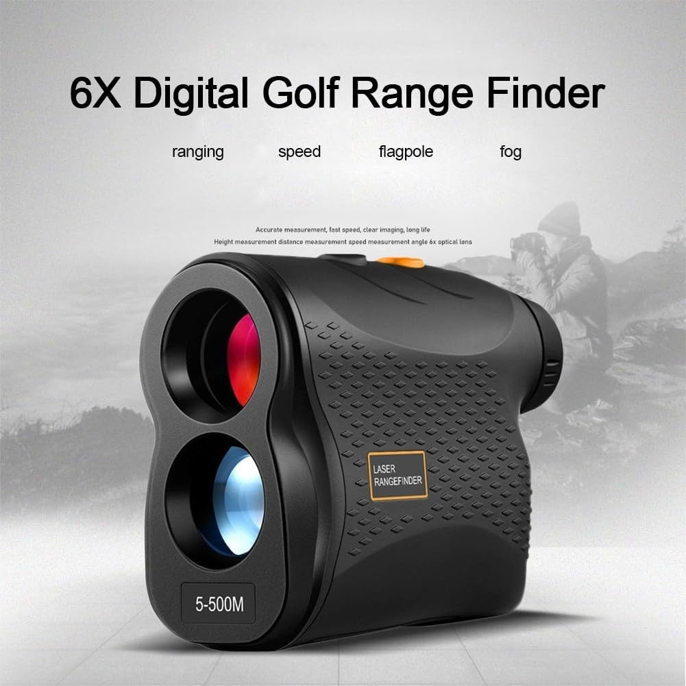 Golf Rangefinder 500m Digital Laser Monocular Distance Measure Fog Mode