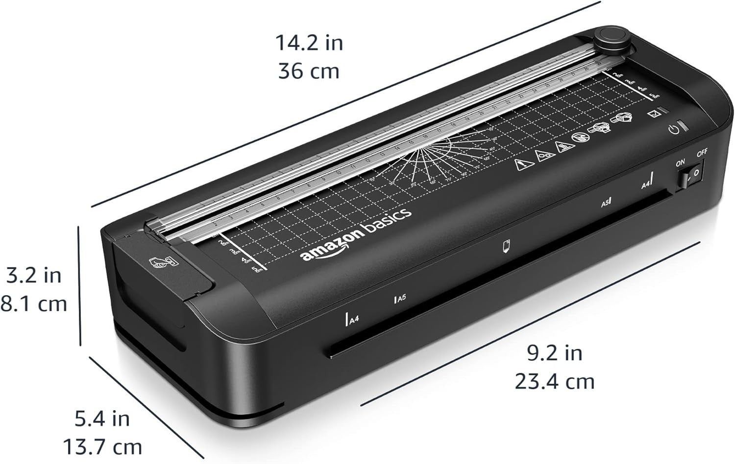 A4 3 in 1 Laminator Trimmer Corner Rounder Punch Fast Anti Jam