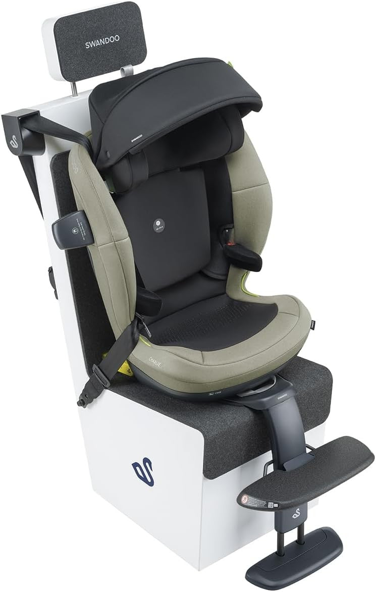 Universal Booster Footrest Car Seat Leg Support Kids Travel Comfort 3–12