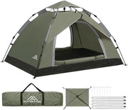 Instant Pop Up Camping Tent 4 Season Waterproof Dome