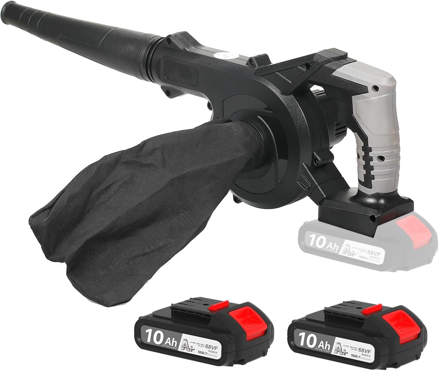 Cordless Leaf Blower Vacuum 21V Lightweight 2-in-1 Variable Speed Kit