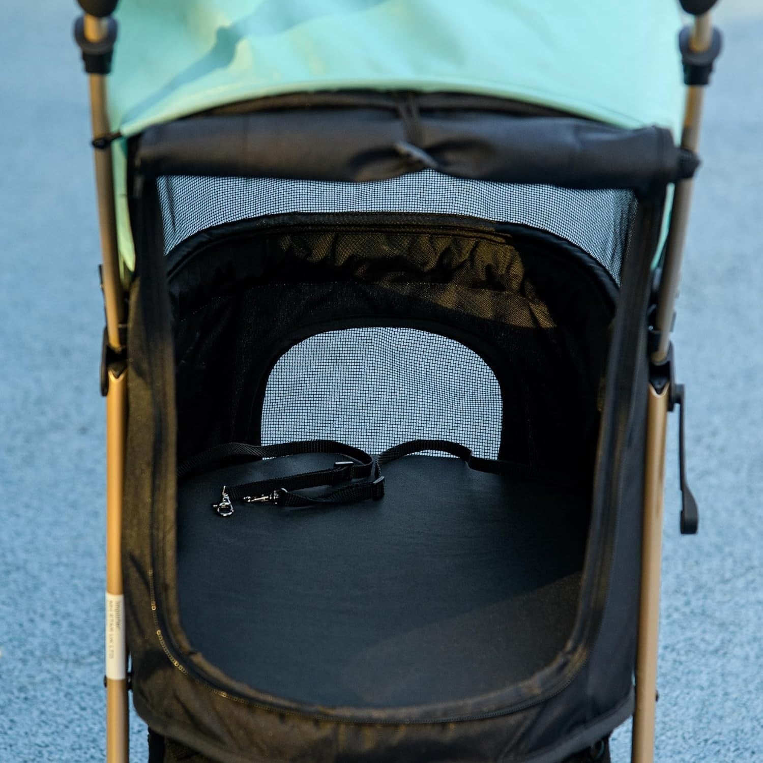 Dog Stroller with Rain Cover Foldable Pet Pushchair Small Dogs Cats