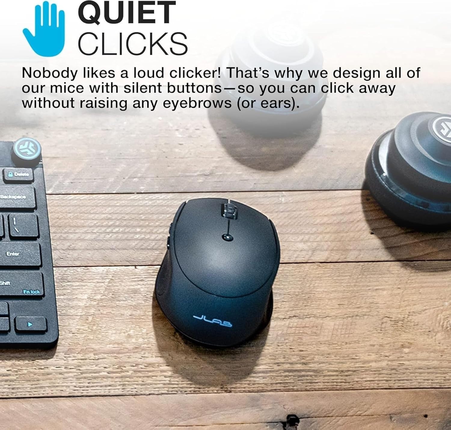 Rechargeable Bluetooth Mouse Silent Tri-Mode 2.4G USB Wireless