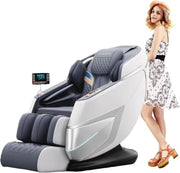 Full Body Massage Chair Recliner Zero Gravity Heat AI Voice SL Track