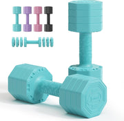 4-in-1 Adjustable Dumbbell Set 2–5KG Each No-Roll Non-Slip Home Weights