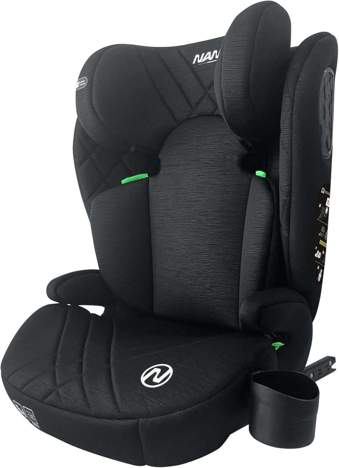 ISOFIX i-Size High Back Booster Car Seat 100–150cm 4–12Y Side Protection