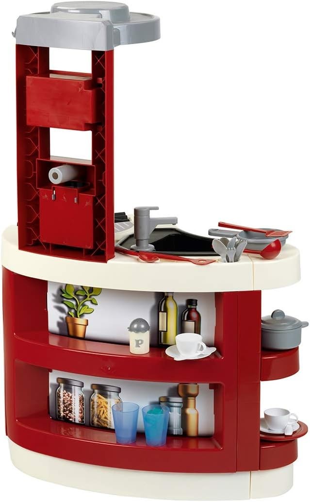 Kids Play Kitchen Ice Dispenser Sound Effects Cooking Toy Set