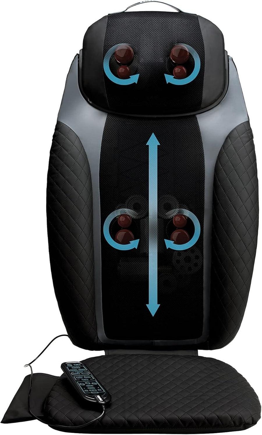Shiatsu Back Neck Massager Cushion with Heat & Full Body Relief Pad