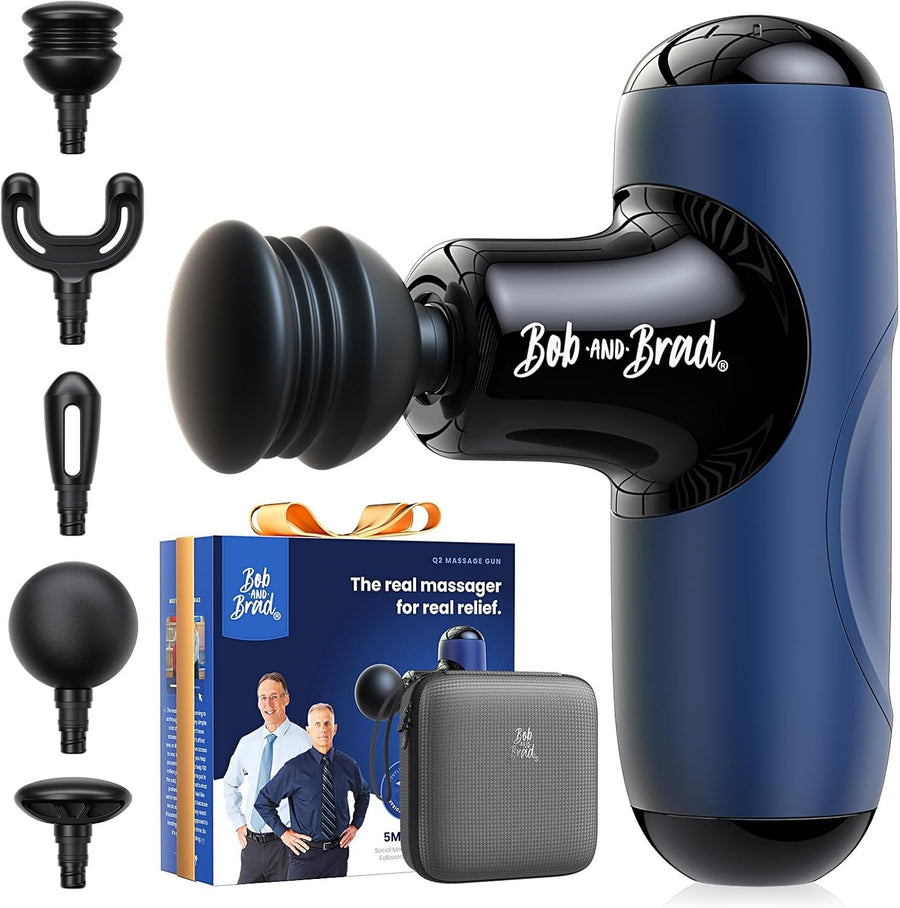 Mini Massage Gun Deep Tissue Percussion | Pocket Size | Ultra Quiet | USB-C