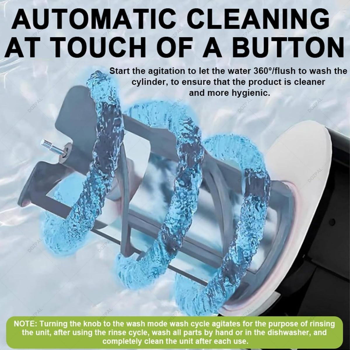 Frozen Slush Machine No Ice 1.8L Drink Maker Self Cleaning LED