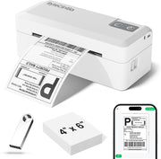 Bluetooth Shipping Label Printer 4x6 Wireless USB