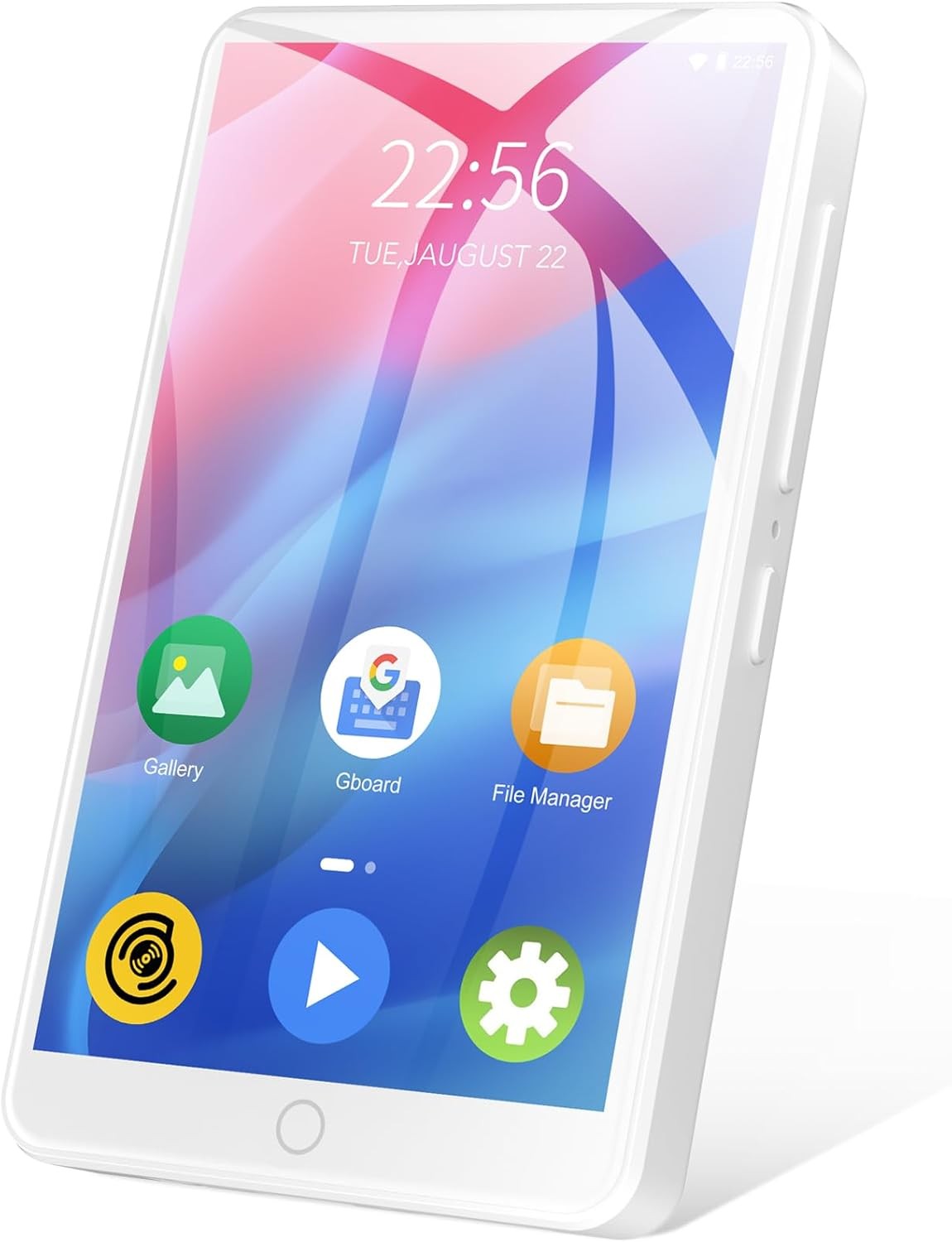 4" MP3 Player Bluetooth WiFi Android Touch Screen White