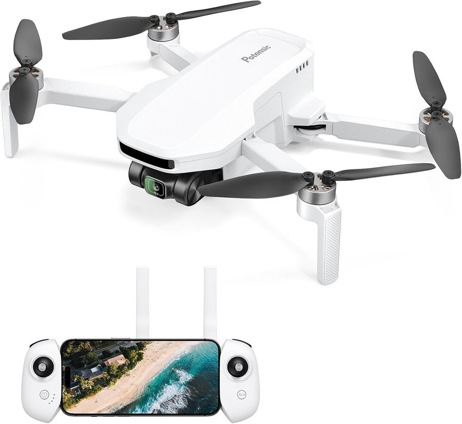 2.5K GPS Drone w/ Camera 4KM Range 40Min Flight Time EIS Stabilized Foldable Dro