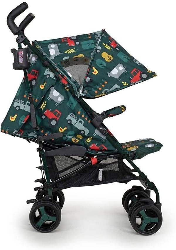 Lightweight Pushchair from Birth to 25kg, Umbrella Fold, Footmuff