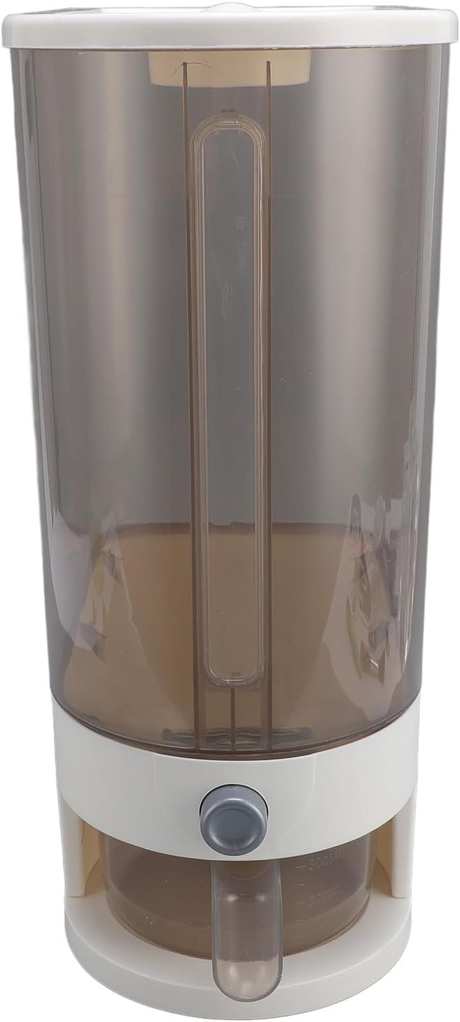 10KG Rice Dispenser Airtight PP Storage Container Space Saving