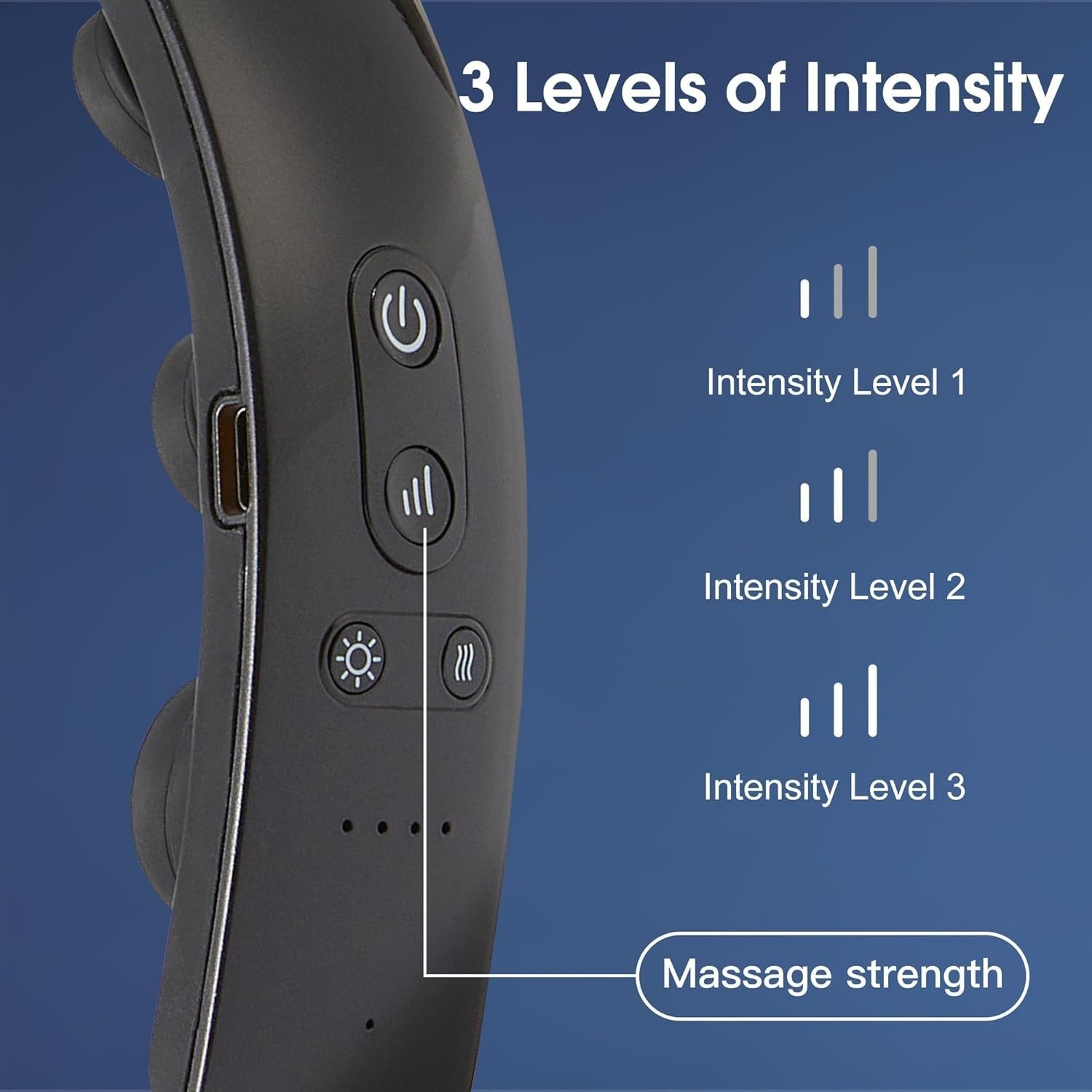 Electric Scalp Massager Hair Growth Laser Therapy Head Massager with Heat