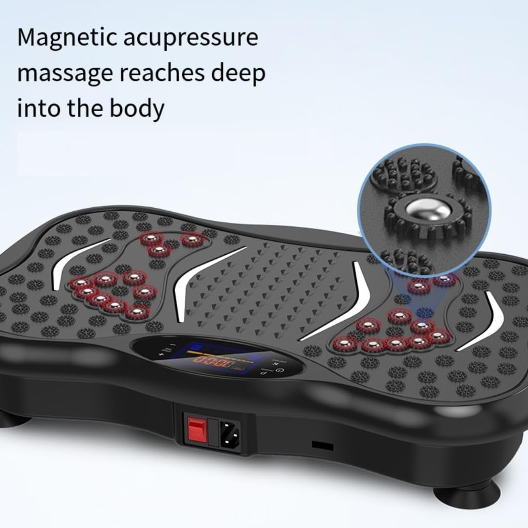 Vibration Plate Slimming Machine 99 Levels Bluetooth Home Body Shaper